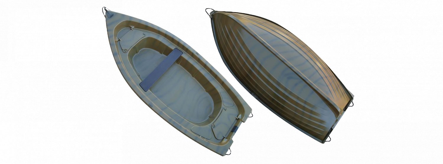 Стеклопластиковая лодка "Утка"